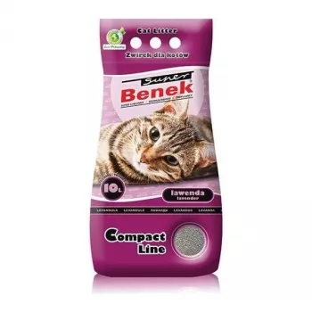 Certech Super Benek Compact levanduľa - mačací podstielka hrudkujúca 10 l