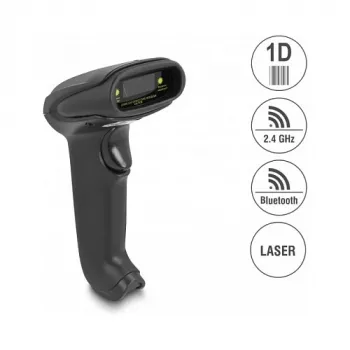 Ručný čítač čiarových kódov DeLOCK 90564 1D laser Bluetooth USB
