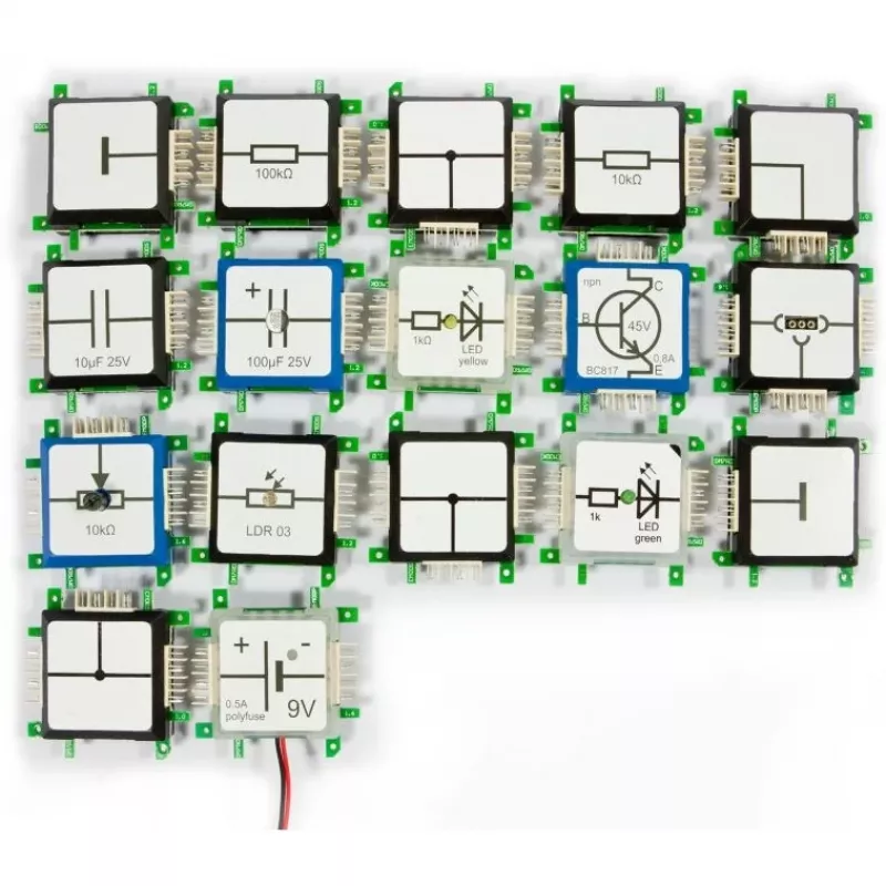 Edukačná stavebnica Brick ALLNET BrickRknowledge Basic Set ALL-BRICK-0653 — vzdelávacia stavebnica, materiály v angličtine