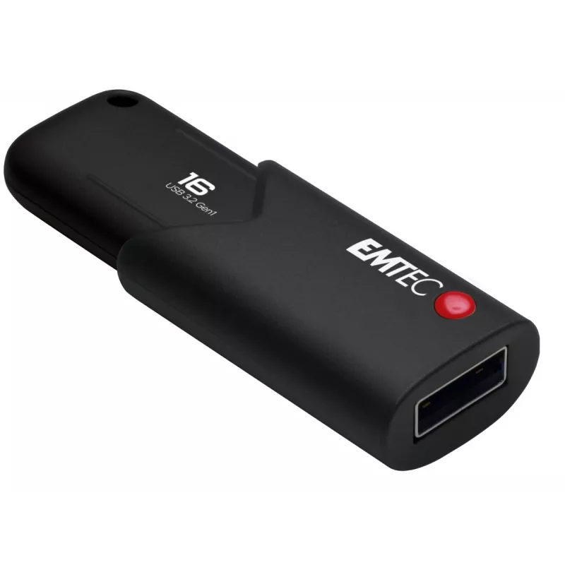 USB kľúč Emtec B120 Click Secure 16 GB USB Type-A 3.2 Gen 2 čierny