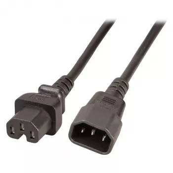 EFB Elektronik EK585.1V2. Dĺžka kábla: 1 m, konektor 1: IEC C14, konektor 2: IEC C15. Vstupné napätie: 250 V, vstupný prúd: 10 A (EK585.1V2)