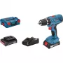 Bosch GSR 18V-21 Professional 1800 ot/min 1,2 kg čierna, modrá