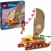 LEGO Disney 43270 Dobrodružná kanoe Moany, 529 dielikov, 3 minifigúrky, 6+