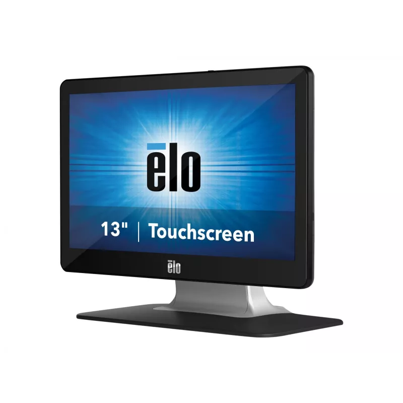 Elo ET1302L E683204 dotykový monitor 13,3 palca so stojanom, Full HD 1920x1080, projekčná kapacitná 10-bodová technológia, antireflexný, čierny