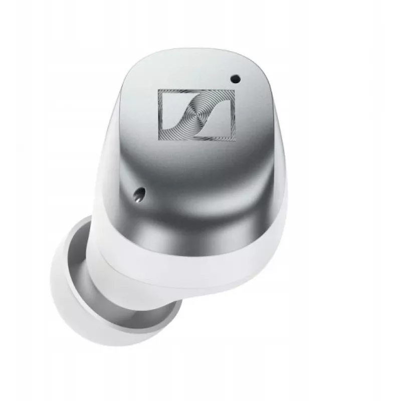 SENNHEISER Momentum MTW4 bezdrôtové Bluetooth Noise-Cancelling športové slúchadlá - biela & strieborná