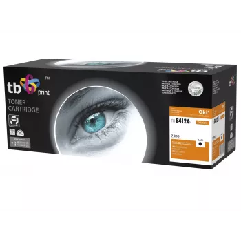 Toner TB Kompat. S OKI B412/B432, čierny, nový 412XN