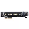 Silverstone SST-ECM28 M.2/SATA adaptérová karta, PCIe 4.0, 1x M-Key, 1x SATA