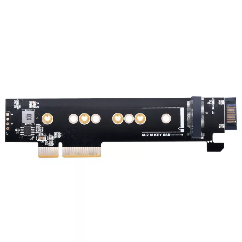 Silverstone SST-ECM28 M.2/SATA adaptérová karta, PCIe 4.0, 1x M-Key, 1x SATA