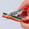 Knipex 94 35 215 Gérovacie nožnice na plastové a gumové profily, 215 mm