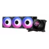 All-in-One kvapalinový chladič MSI MPG CORELIQUID P13 — 120-mm ventilátor, 3-ventilátorový radiátor, podpora LGA 1851, čierny
