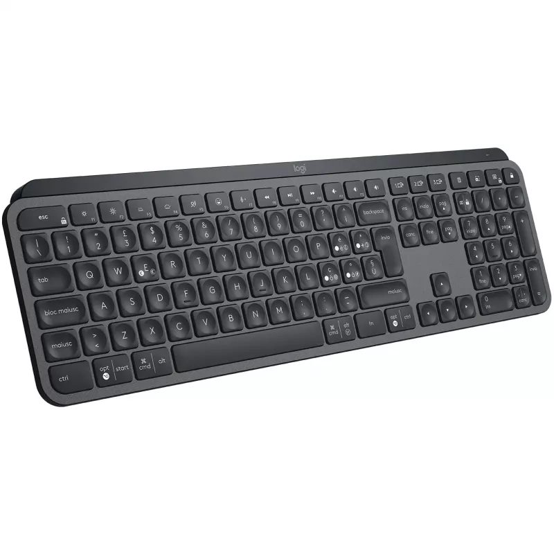 Logitech MX Keys for Business klávesnica RF Wireless + Bluetooth talianska grafitová (920-010247)
