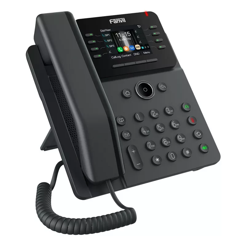 IP telefón Fanvil V62W čierny