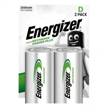 Energizer NiMH batéria D 2500mAh - balenie 2 ks