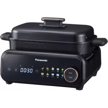 Panasonic 4-in-1 NF-GM400KXE multivarič, parný hrniec, gril čierny, 4-in-1 funkcie