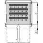 SCHROFF 19SHELF TELE.2U 600D RAL7035 - rackové príslušenstvo (22130353)