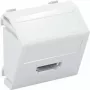OBO Bettermann multimediálny nosič HDMI MTS-HD S RW1 zásuvka so skrutkou 45x45 mm (6104814)