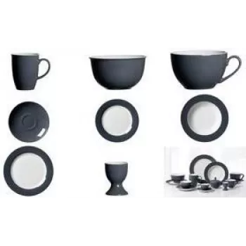 Držiak na vajíčka ritzenhoff & breker DOPPIO ANTHRAZIT porcelán, vhodný do umývačky riadu, výška 60 mm