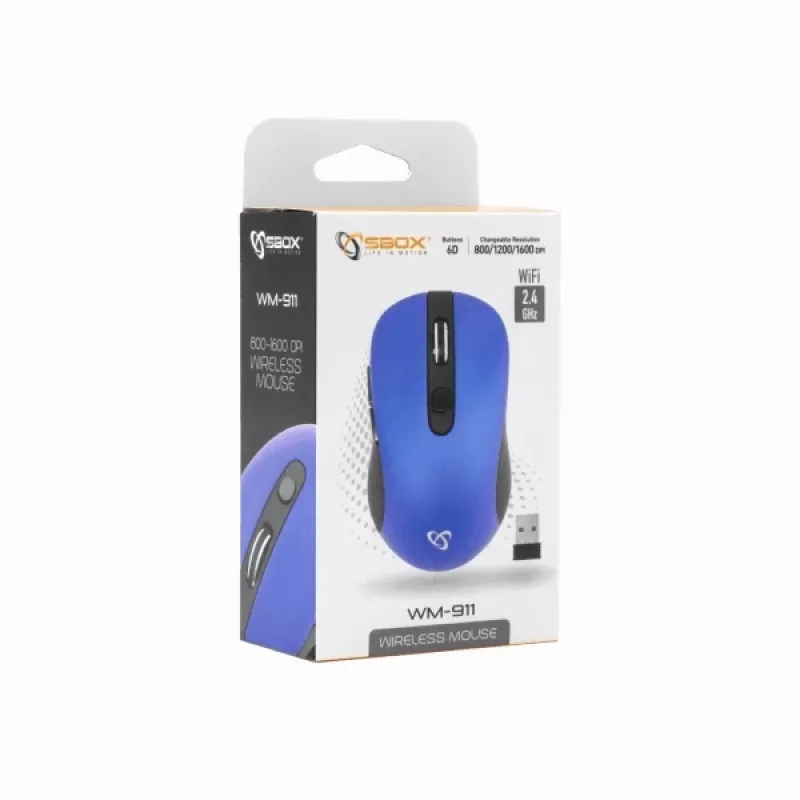 Sbox WM-911BL modrá