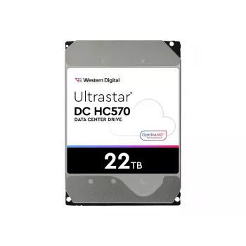 3,5 palca SAS HDD Western Digital Ultrastar DH HC570 22 TB, 12 Gbit/s, 7200 ot/min, 512 MB cache