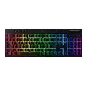 Herná klávesnica Razer BlackWidow V4 Low-profile Wireless – mechanické low-profile klávesy, Bluetooth a 2,4 GHz