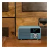 Sangean DDR-7 Norse Blue stolné rádio, DAB+, FM, AUX, Bluetooth, tyrkysové