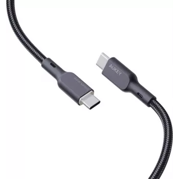 AUKEY CB-KCC101 nylonový kábel USB-C na USB-C 1m