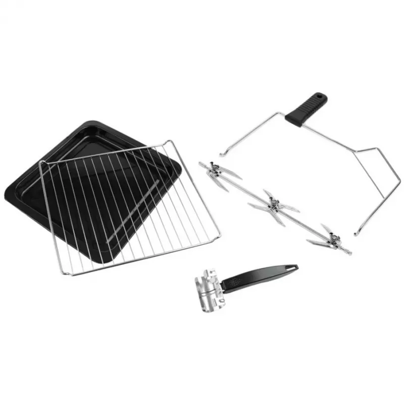 Mini rúra Rommelsbacher BG 1805/E nerez – 42 L, 80–230 °C, 7 režimov, rotisserie