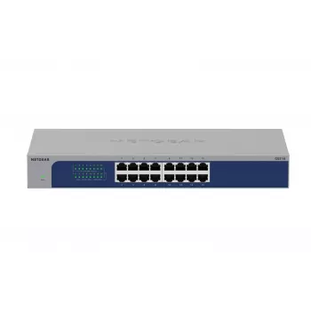 NETGEAR GS516-300EUS sieťový switch Unmanaged Gigabit Ethernet (10/100/1000) sivý