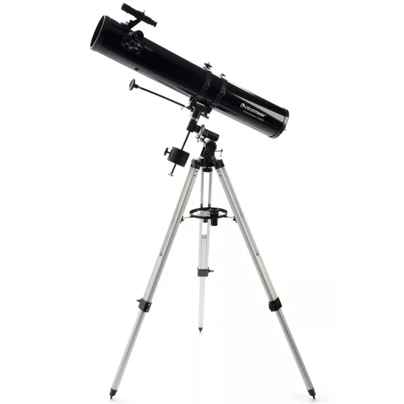Celestron PowerSeeker 114EQ refraktor 45x čierna