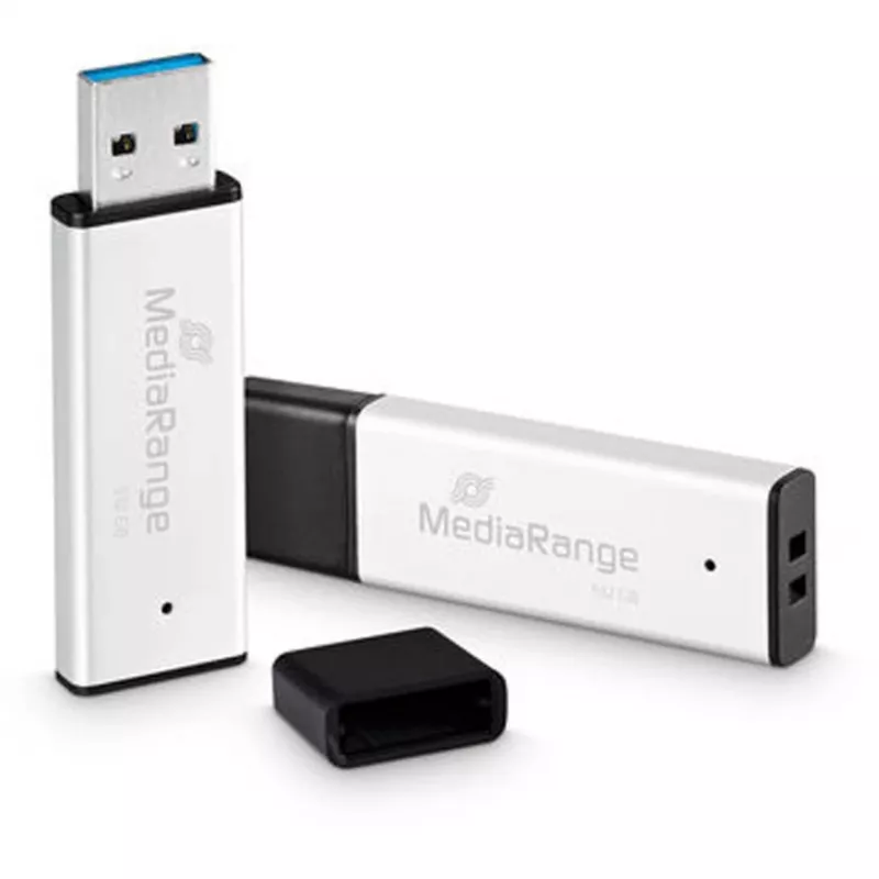 USB kľúč MediaRange MR1904 512 GB USB Type-A 3.2 Gen 1 (3.1 Gen 1) čierny/strieborný