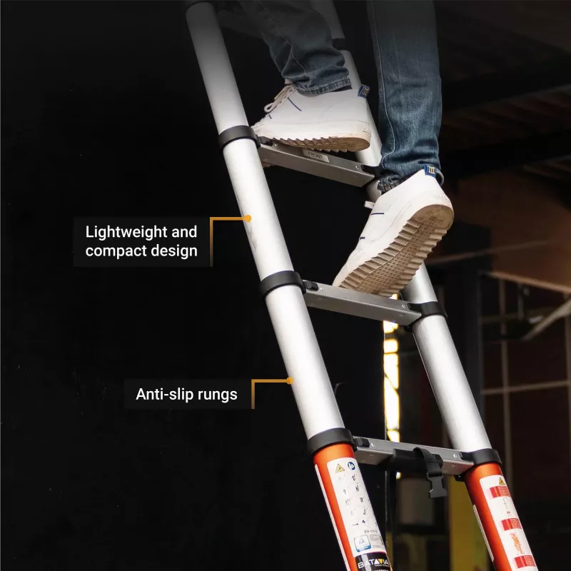Teleskopický rebrík Batavia B.V. Giraffe AIR 2,93 m – kompaktný výsuvný rebrík