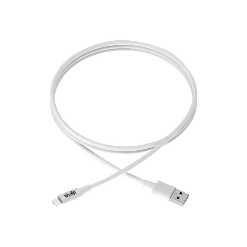Eaton Tripp Lite Series USB-A na Lightning sync/nabíjací kábel (M/M) - MFi certifikovaný, biely, 6 ft. (1,8 m) - dátový/napájací kábel - USB samec na Lightning