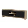 Cama RTV PORTO 2D skriňa 150x38x50 dub/čierna