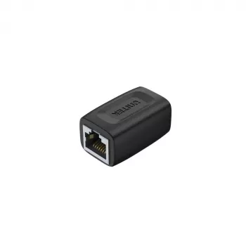 Unitek A1026BK RJ45 samica-samica spojka, Cat.6, 1 Gbps, čierna