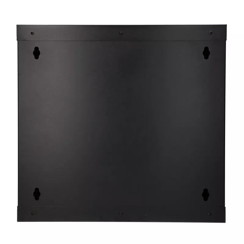 EXTRALINK LITE 9U 530X400 nástenný rack, čierny, s odkladacou policou