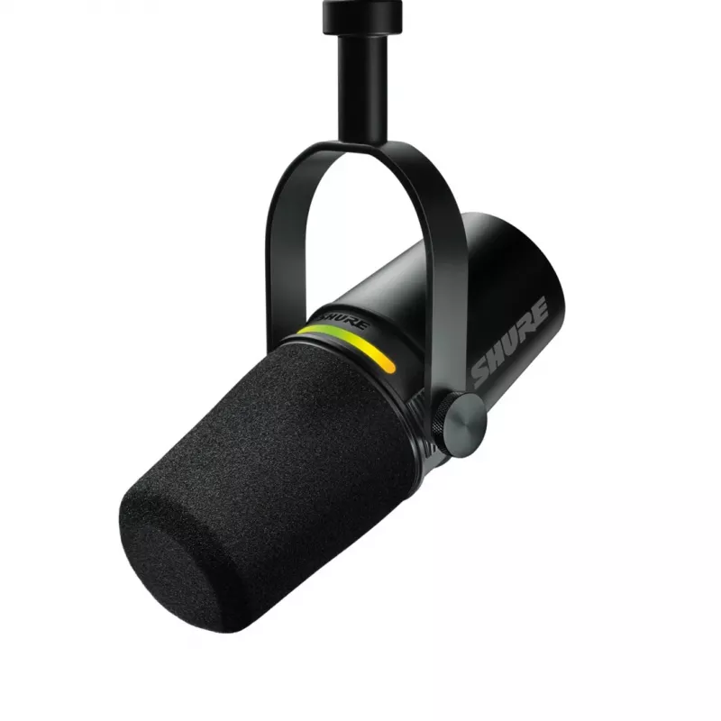 Shure MV7+-K - mikrofón pre prednes a spev s XLR/USB-C konektorom, čierny