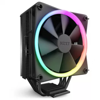 NZXT T120 RGB procesorový vzduchový chladič 12 cm čierny 1 ks