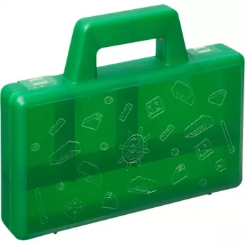 Úložná krabica Room Copenhagen triediaca krabica LEGO 40870003 zelená – modulárny organizér kompatibilný s hračkami