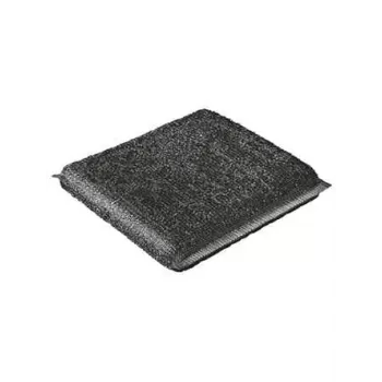 VILEDA 141656 drsná špongia, látka s nehrdzavejúcou oceľou, sivá, balenie 2 ks, 115×245×20 mm, 35 g