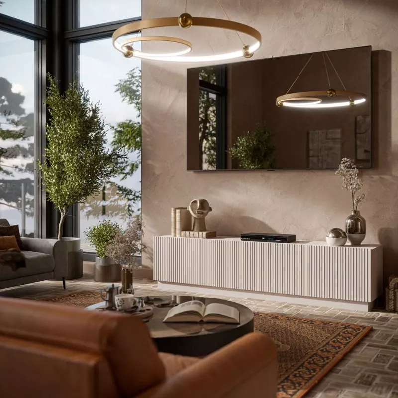 TV skrinka Cama LIVERTI 200x42x48 cashmere