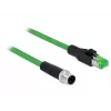 Sieťový kábel DeLOCK 85438 RJ45 Ethernet Cat6 2m čierny