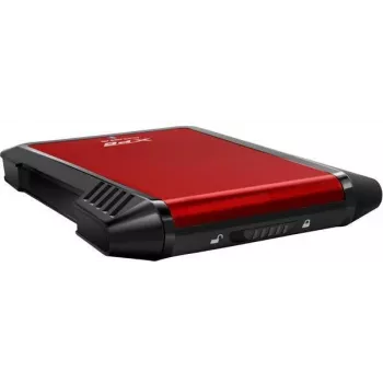 ADATA EX500 HDD/SSD puzdro čierna, červená 2,5
