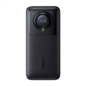 Powerbanka Baseus Free2Pull 20000mAh 65W + kábel (čierna)
