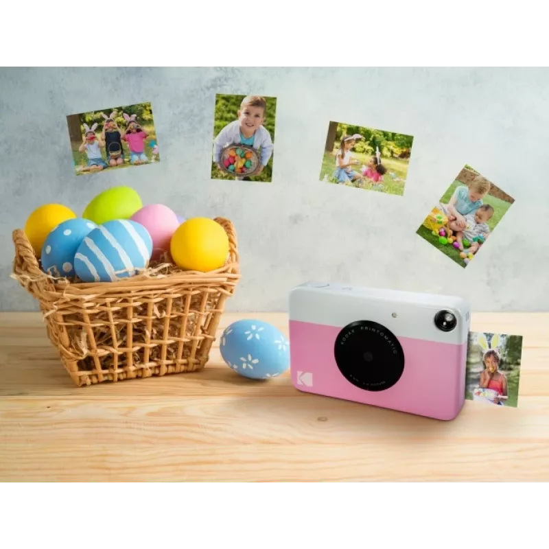 Kodak PRINTOMATIC instantná kamera, 2x3'', ružová