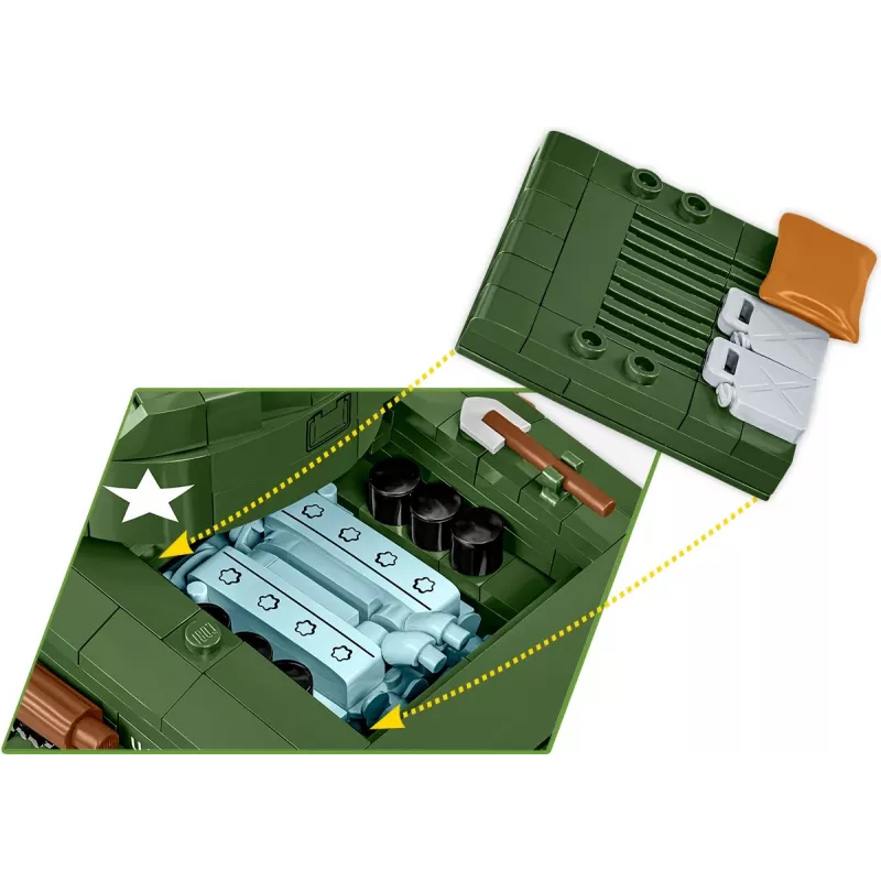 Blocks Sherman M4A2E8 865 kociek