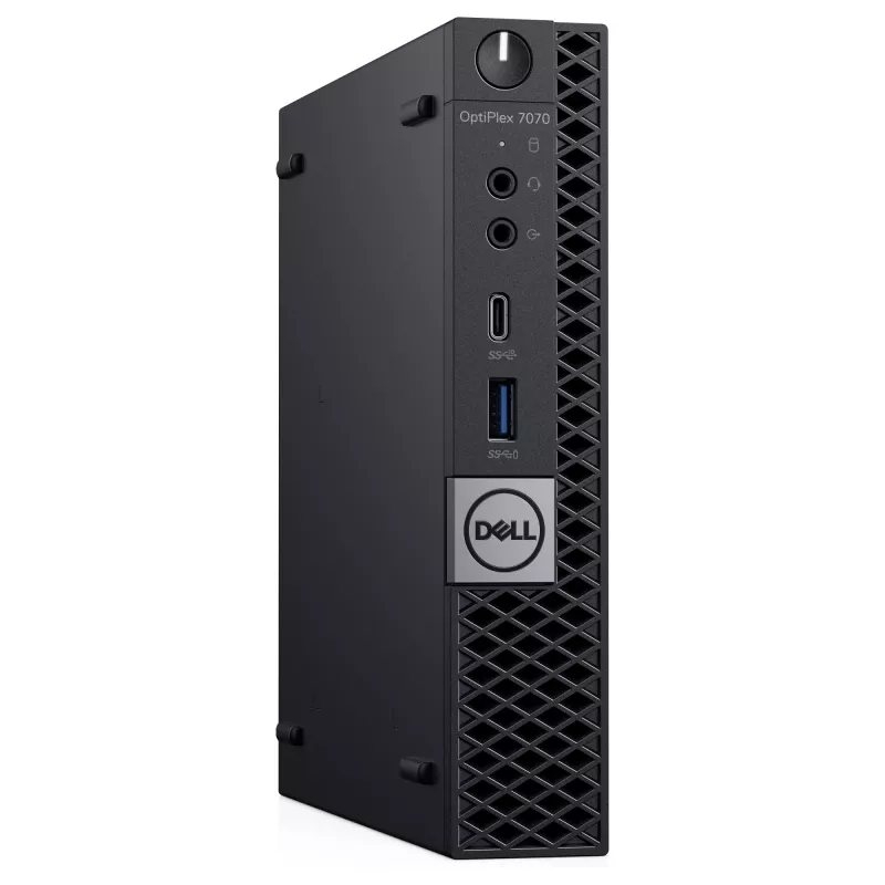 Mini PC tecXL OptiPlex 7070 MP (repasovaný) — Intel Core i3-9100T, 16 GB DDR4, 256 GB SSD, Windows 10 Pro, MFF