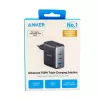 Anker Powerport 736 Nano II univerzálna čierna AC rýchle nabíjanie do interiéru