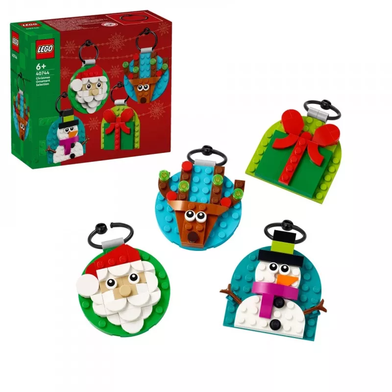 Bricks Iconic 40744 výber vianočných ozdôb