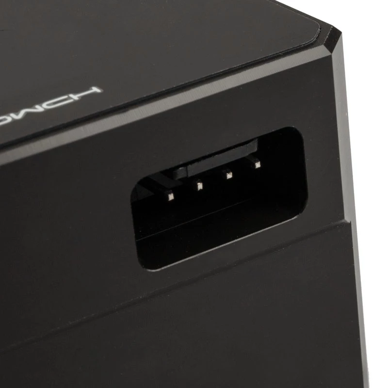 Prietokomer Barrow FBFT08 B – OLED displej, čierny