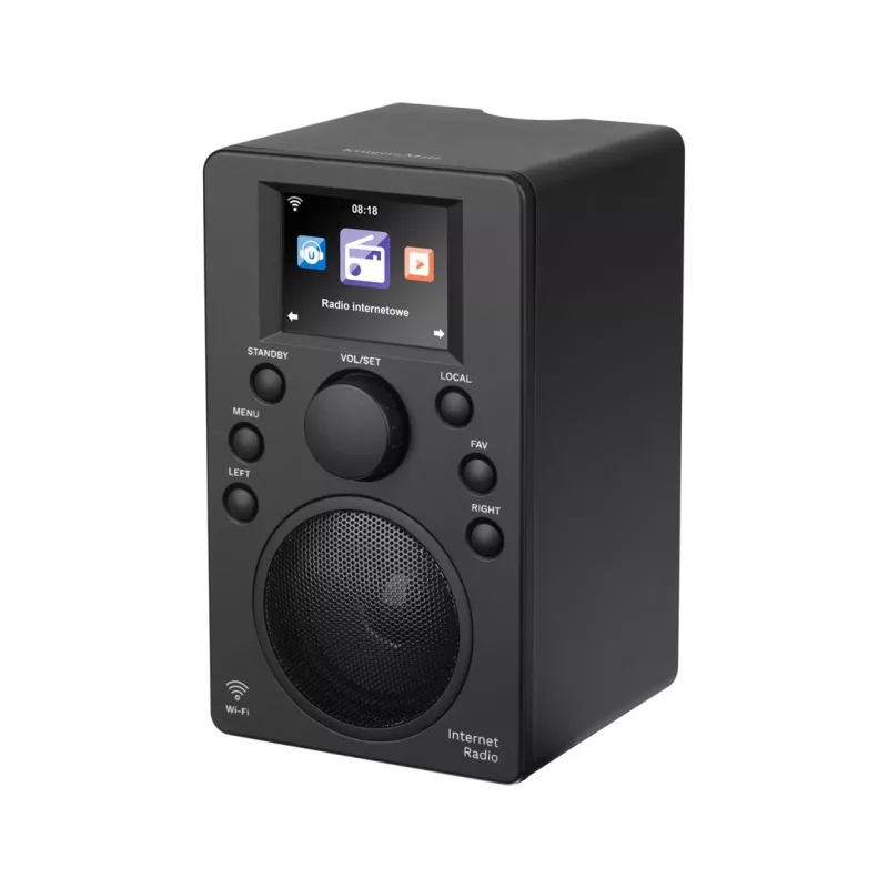 Internetové rádio Kruger & Matz KM0818.1 s Wi‑Fi, Bluetooth, USB a budíkom